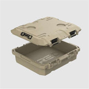 TRED GT Storage Box 25L - Shallow - Desert Sand with Green - T54SBSDSB