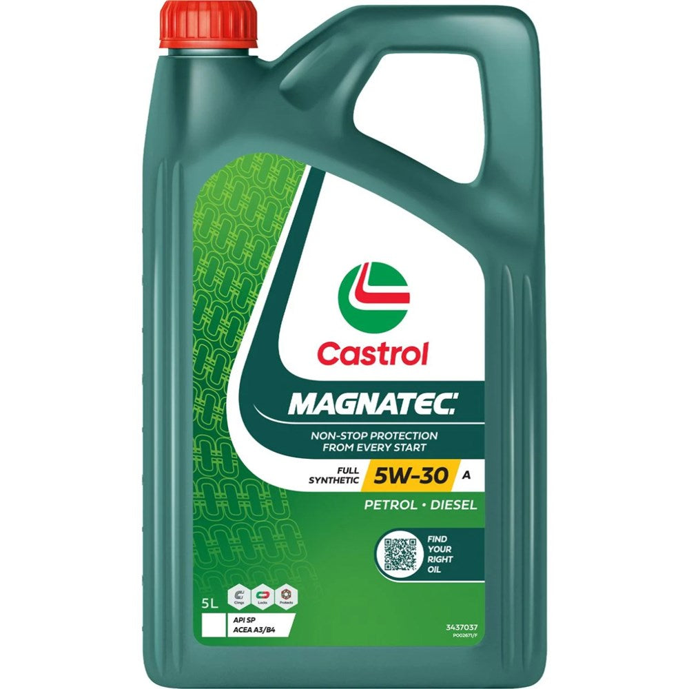 Castrol Magnatec 5W-30 (A) Full Synthetic A3/B4 SP Petrol and Diesel Engine Oil - 5L - 3437037  (Pickup Only)