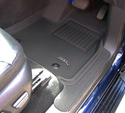 TruFit 3D to Suit Land Cruiser 300 Series - 3D-TLC30021P4BK Kagu Tailor Made Front and Rear Set of Black Rubber Floor Mats  (Bulky Item - Freight Applies)