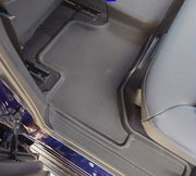 TruFit 3D to Suit Land Cruiser 300 Series - 3D-TLC30021P4BK Kagu Tailor Made Front and Rear Set of Black Rubber Floor Mats  (Bulky Item - Freight Applies)