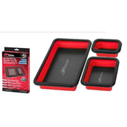 PKTool 3 Piece Non-Marring Magnetic Parts Tray set - PT41507