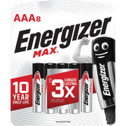 Energizer Max AAA 8Pk - E300573600