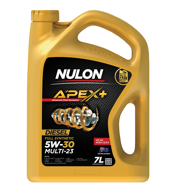 Nulon APX5W30C23-7 Diesel Full Synthetic Apex+ 5W-30 Multi-23 Engine Oil 7L (Bulky Item - Freight Applies)