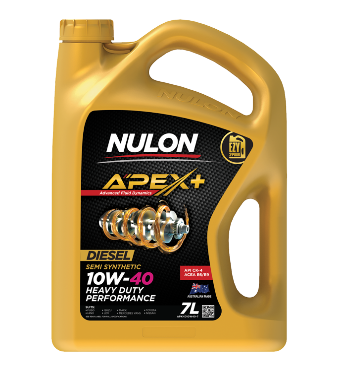 Nulon APXHD10W40-7 Diesel Semi Synthetic 10W-40 Engine Oil 7L (Pickup Only)