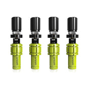 Oricom MTDI4 Tyre Deflator Quad Pack with Digital Display - MTDI4 with FREE Pack of 4 Adjustable Adaptors ATD01