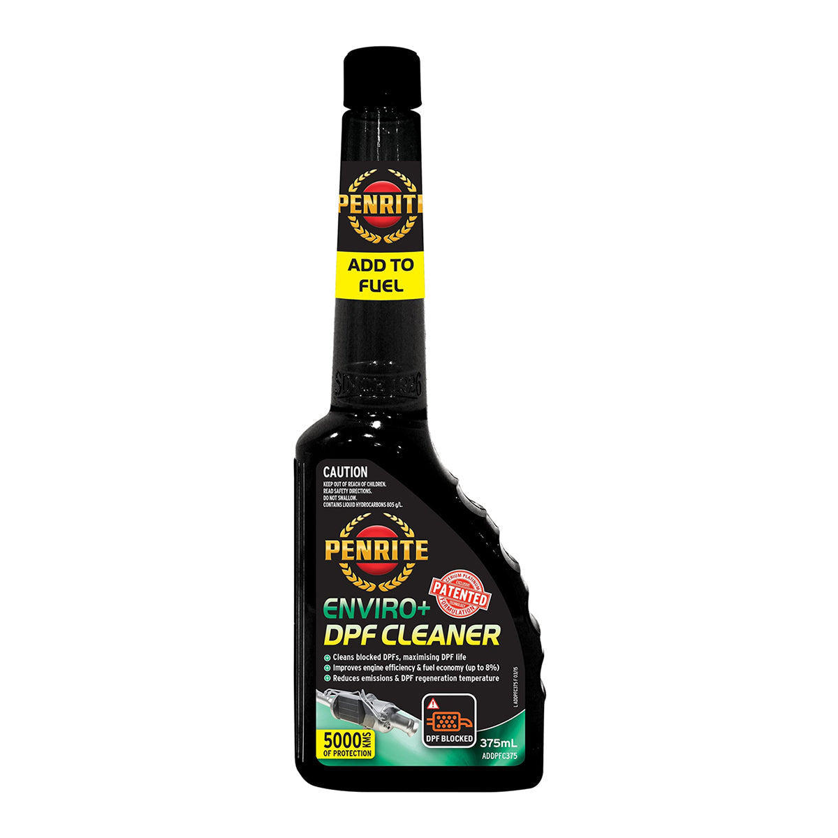 Penrite Enviro+ Diesel Particulate Filter Cleaner Additive - 375mL - ADDPFC375 (Pickup Only)