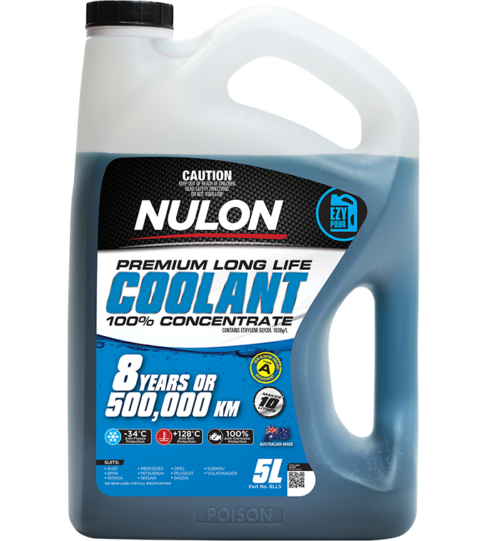 Nulon BLL5 Premium Long Life Blue Coolant Concentrate 5L (Pickup Only)