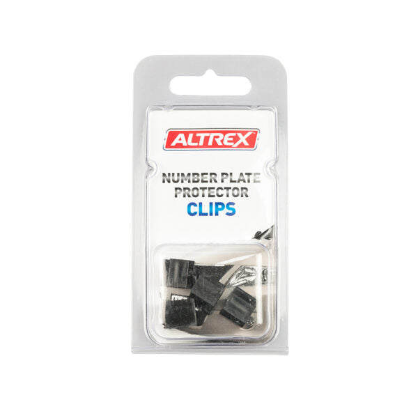 Altrex Number Plate Protector Push On Clips (4 Pack) - CU4B