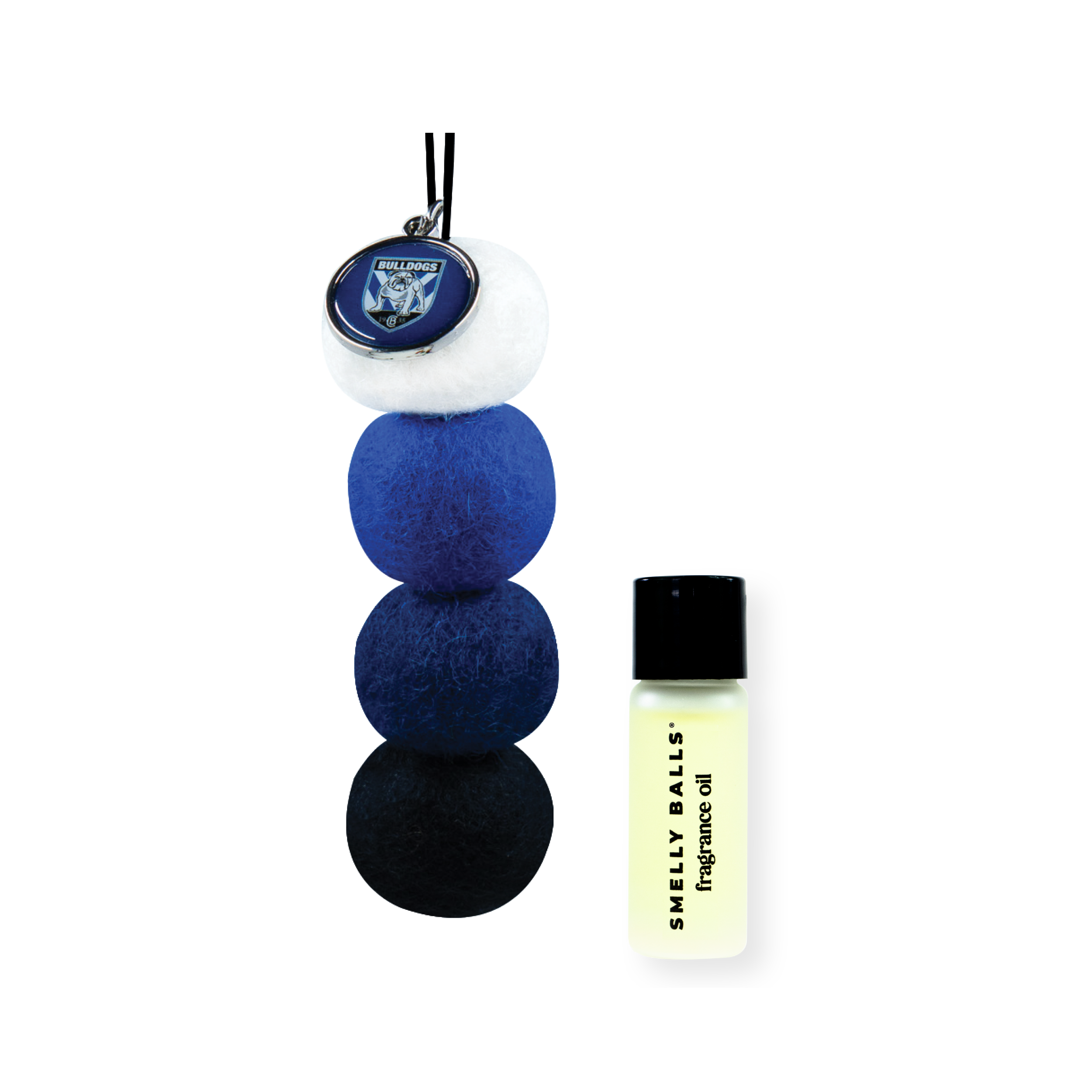 Smelly Balls Canterbury Bankstown Bulldogs Inspired Reusable Air Freshener Starter Set - NRL445AB