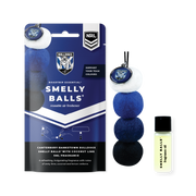 Smelly Balls Canterbury Bankstown Bulldogs Inspired Reusable Air Freshener Starter Set - NRL445AB