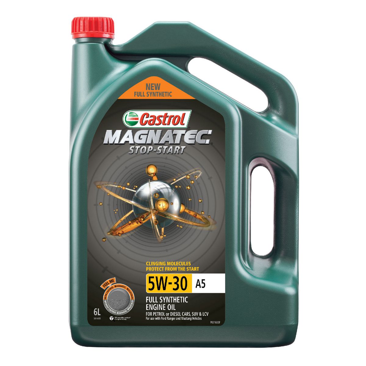 Castrol Magnatec Stop-Start 5W-30 A5 Full Synthetic Engine Oil 6L - 3414419 (Pickup Only)