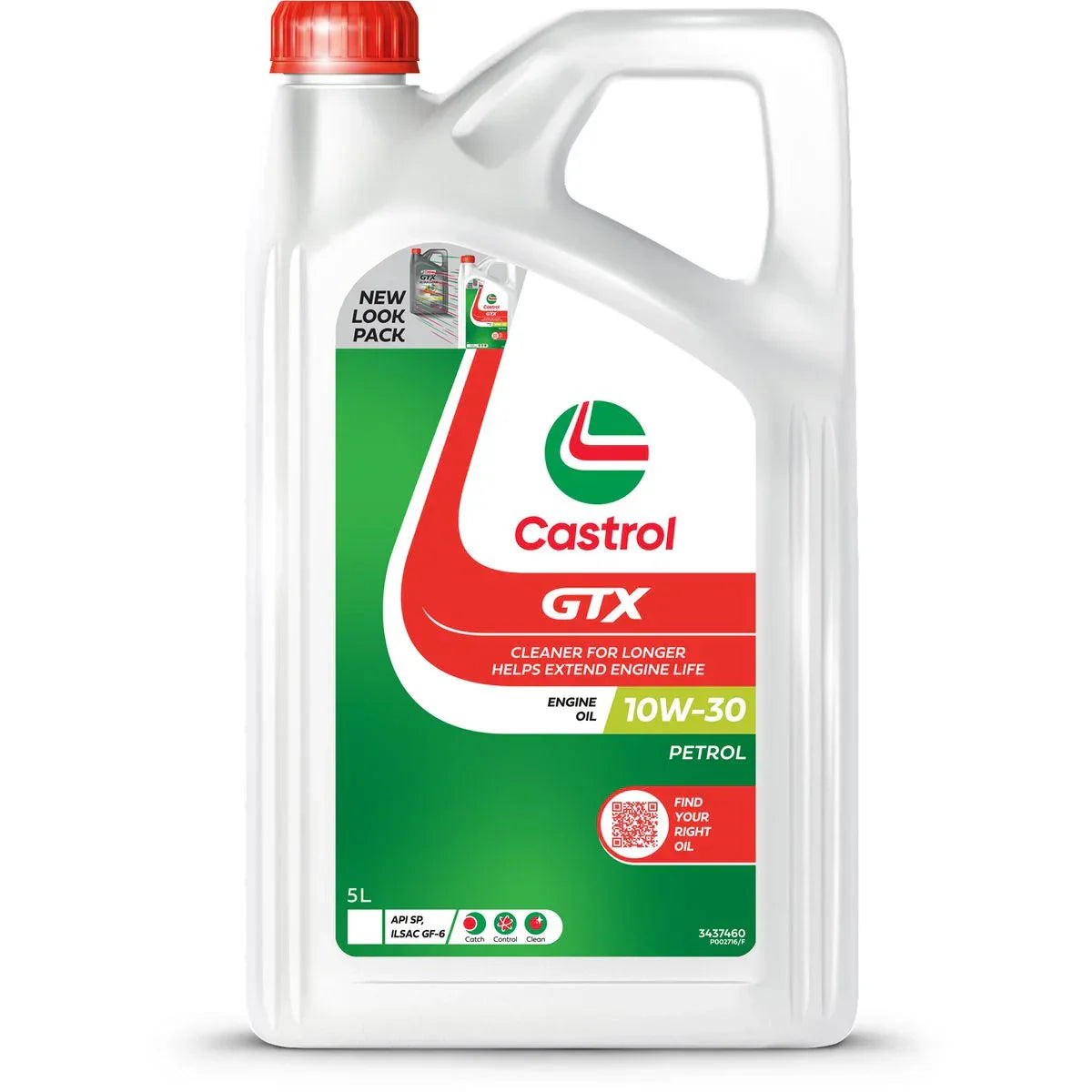 Castrol GTX 10W-30 Engine Oil 5L - 3437460  (Pickup Only)