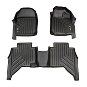 Maxliner Isuzu D-MAX 2021+ MaxPro Floor Mats (Row 1 & 2) - D-MAX 21+ R12 (Pickup Only)