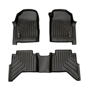 Maxliner Isuzu D-MAX 2012-2019 MaxPro Floor Mats (Row 1 & 2) - D-MAX 12-19 R12 (Pickup Only)