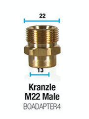 Bowden's Own Adapter - Kranzle M22 Male - BOADAPTER4