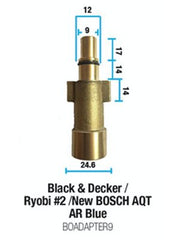 Bowden's Own Adapter - Black Decker/ Ryobi - BOADAPTER9
