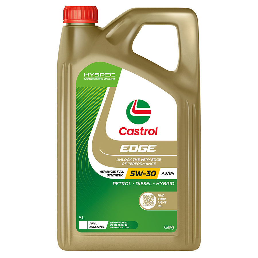 Castrol Edge 5W-30 Full Synthetic Engine Oil A3/B4 5L - 3421196 (Pickup Only)