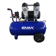 Emax 21L 800W/1HP Silenced Oil-less Air Compressor - EMX21800 (*Bulky Item. Freight Charges Apply) (Bulky Item - Freight Applies)