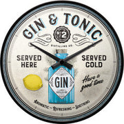 Nostalgic Art Wall Clock Gin & Tonic 51099 - 5151099
