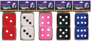 Pro-Kit Fluffy Dice - Black - RG9222BK