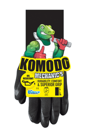 Komodo Mechanic's General Purpose Oil Resistant Gloves Size Large - 630203