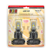 LED Autolamps H3-5000LM LED H3 Headlight Kit - Single Beam