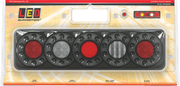LED Autolamps 3851ARWM-2 Rear Combination Lamp Set