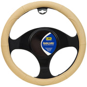 Ilana Steering Wheel Cover Leather Grip Mocha - 22/LEASWCMOC (Pickup Only)