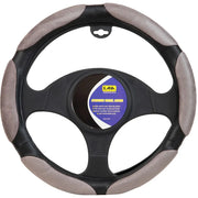 Ilana Steering Wheel Cover Maverick Charcoal - 22/MAVSWCCHA (Pickup Only)