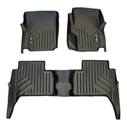 Maxliner Volkswagen Amarok 2016-2022 MaxPro Floor Mats (Row 1 & 2) - AMAROK R12 (Pickup Only)