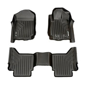 Maxliner Mazda BT-50 2013-2020 MaxPro Floor Mats (Row 1 & 2) - BT-50 13+ R12 (Pickup Only)