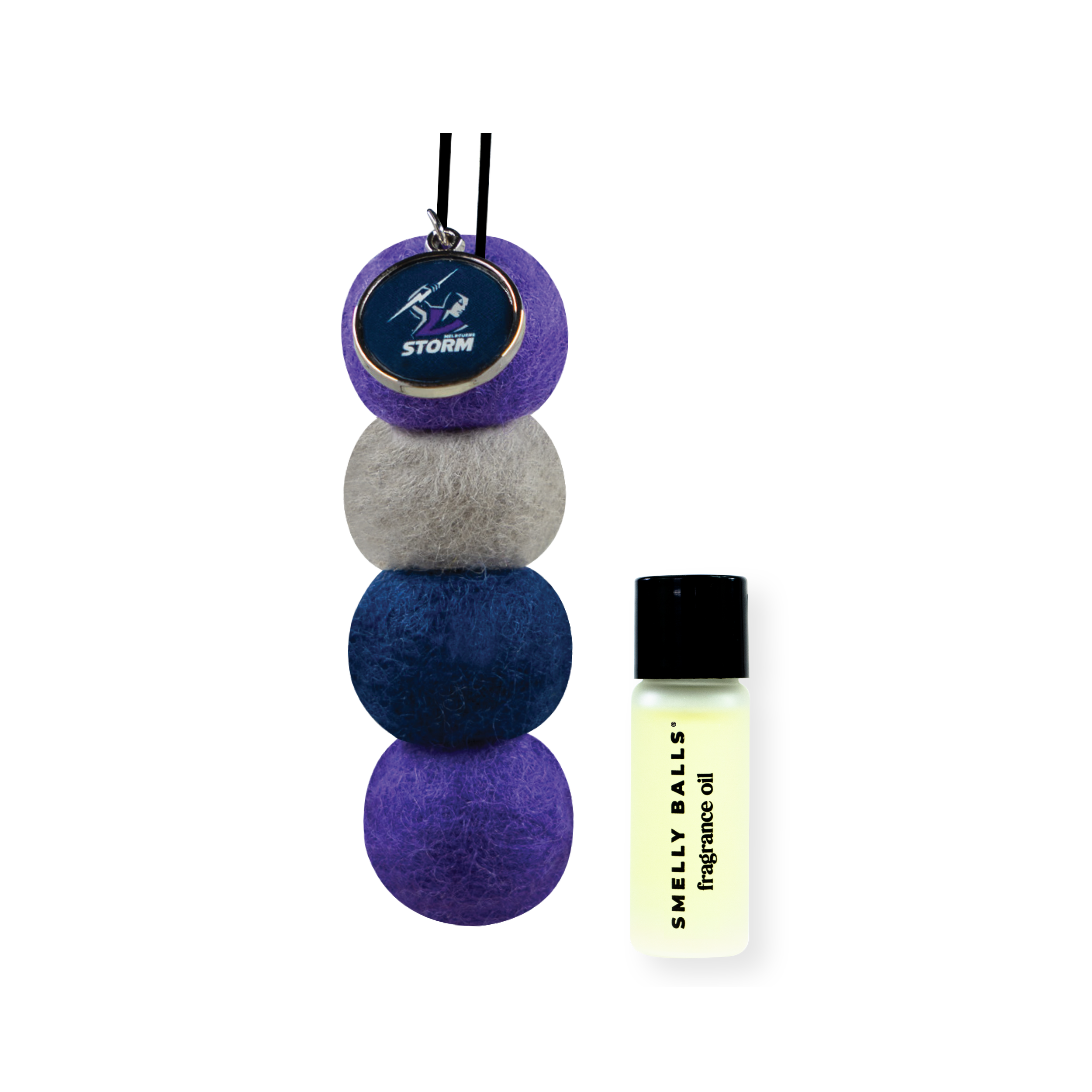 Smelly Balls Melbourne Storm Inspired Reusable Air Freshener Starter Set - NRL445AM