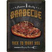 Nostalgic Art 30 x 40cm Metal Sign Barbecue - Nice To Meat You 23292 - 5123292