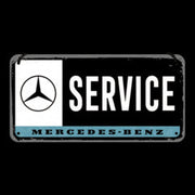 Nostalgic Art Hanging Sign 10 x 20cm Mercedes-Benz Service 28030 - 5128030