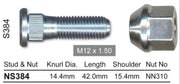 Nice Wheel Stud & Nut Set - NS384