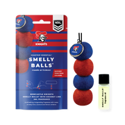 Smelly Balls Newcastle Knights Inspired Reusable Air Freshener Starter Set - NRL445AG