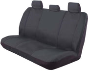 Ilana Car Seat Covers Outback Canvas Size 06H Universal Rear Charcoal - OUT06HCHA (Bulky Item - Freight Applies)