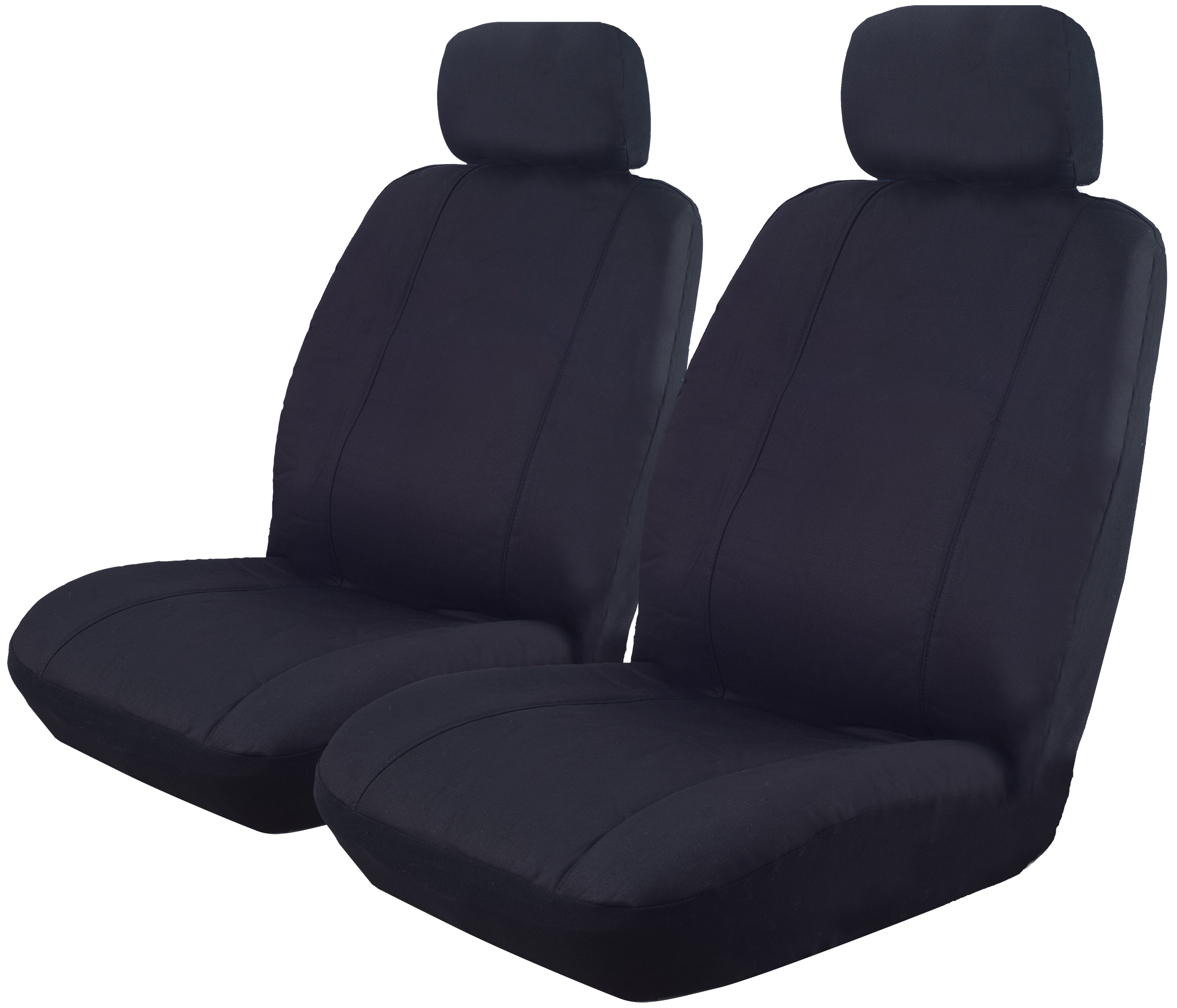 Ilana Car Seat Covers Outback Canvas Size 30 Universal Deploy Safe Black - OUT30DSBLK (Bulky Item - Freight Applies)