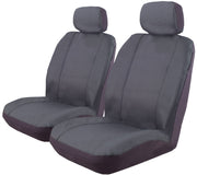 Ilana Car Seat Covers Outback Canvas Size 30 Universal Deploy Safe Charcoal - OUT30DSCHA (Bulky Item - Freight Applies)