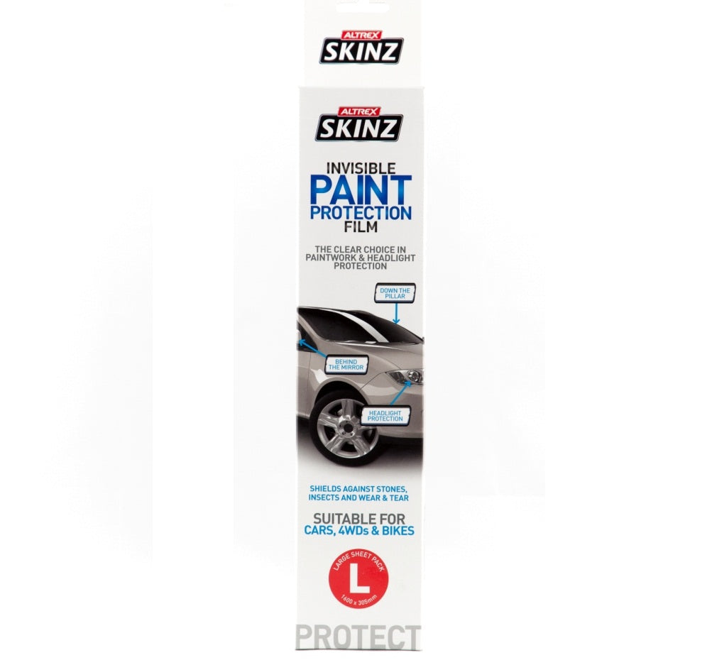 Skinz Paint Protection Film Large 1600 x 305 x 0.2mm - PPL