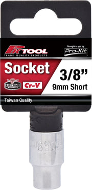 PKTool 3/8 inch Dr 9mm Socket Short - PT10409 (Pickup Only)