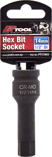 PKTool 7mm 1/2 inch Dr Impact Hex Bit Socket - PT11943 (Pickup Only)