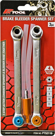 PKTool 2pc 6pt Brake Bleeding Spanners - PT52116 (Pickup Only)