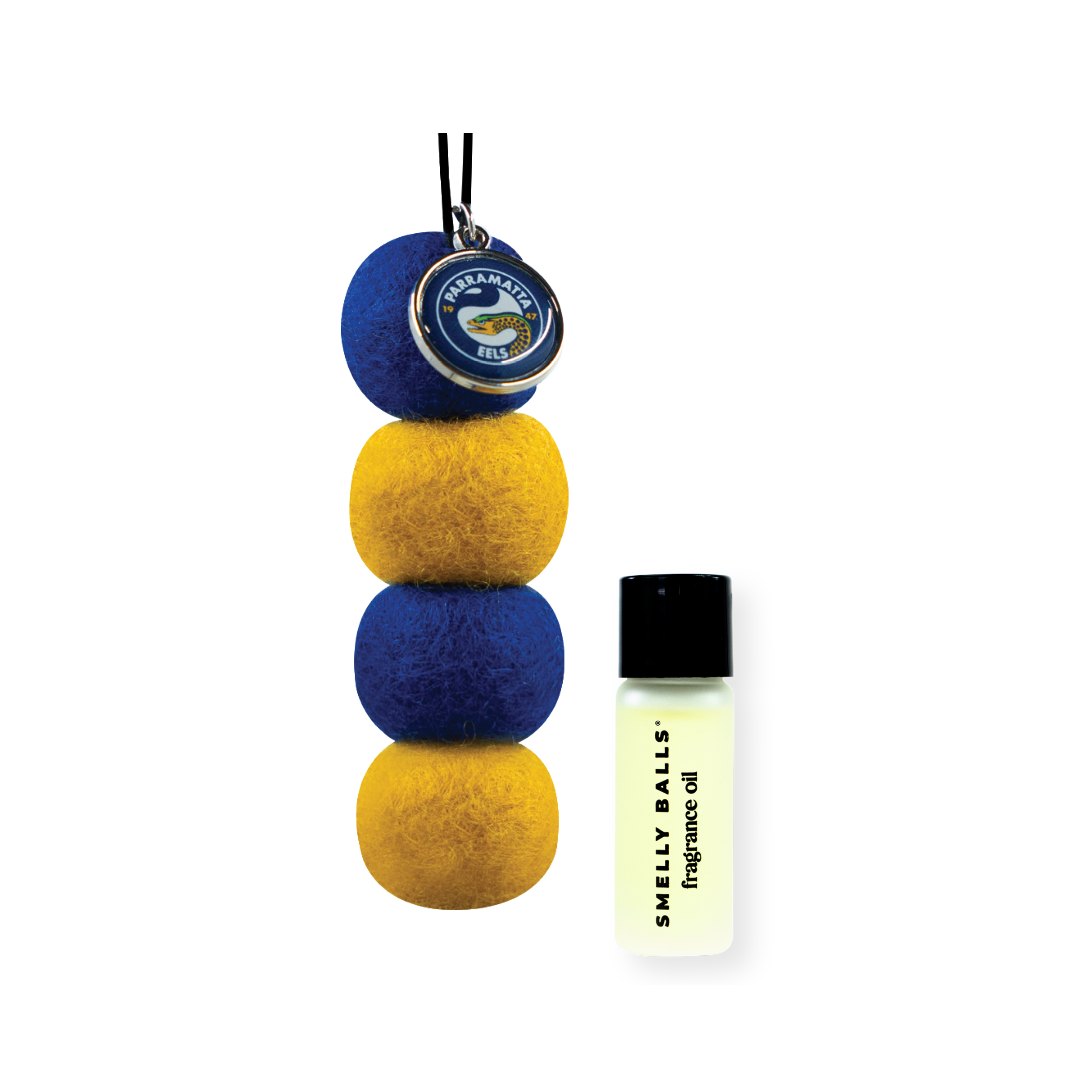 Smelly Balls Parramatta Eels Inspired Reusable Air Freshener Starter Set - NRL445AF