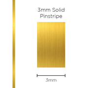 SAAS 3mm Pinstripe, Solid Gold (10m) - 1106