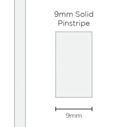 SAAS 9mm Pinstripe, Solid White (10m) - 11302