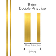 SAAS 9mm Pinstripe, Double Gold (10m) - 1506