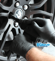 TGC Black Rocket Nitrile Disposable Gloves - XL Size - 100 Pack - 130004