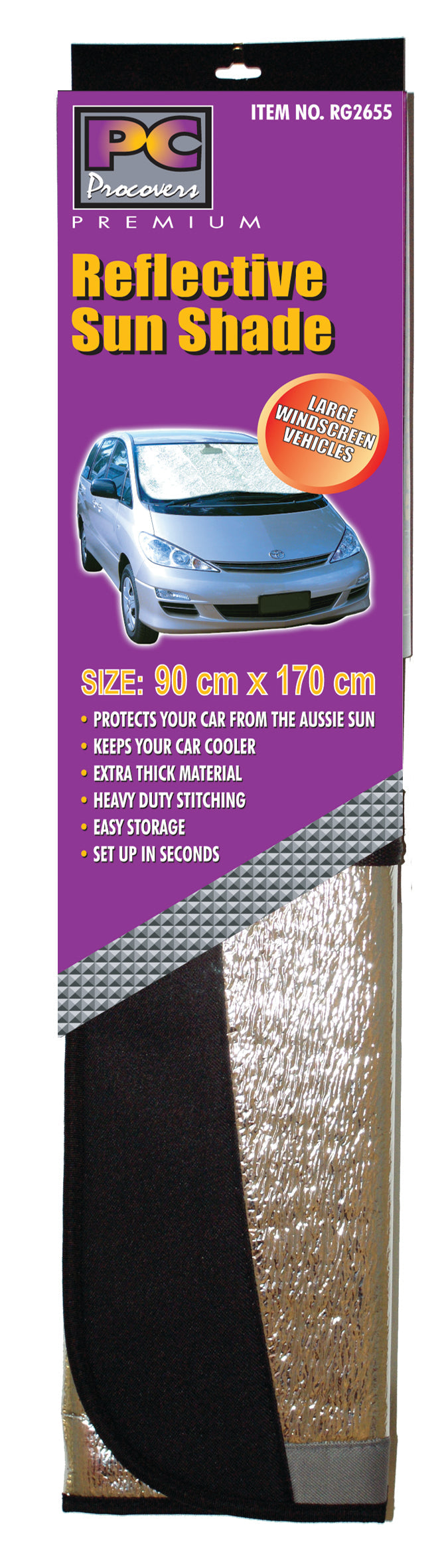 PCCovers Premium Sunshade Jumbo - RG2655