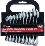 PKTool 10pc Combination Stubby Metric Spanner Set - RG7033 (Pickup Only)